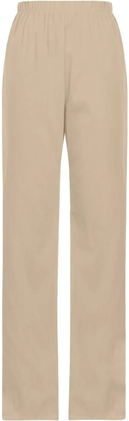 ADHOWBEW Women Linen Pants Vacation Relaxed Fit Spring 2025 Travel Flowy Casual Trendy Dressy Trousers