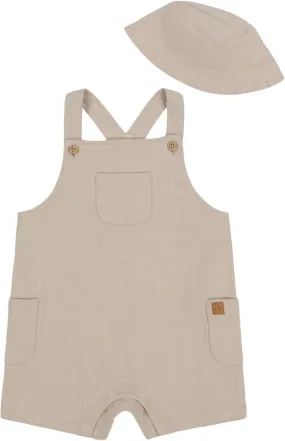 Calvin Klein ORGANIC ROMPER WITH HAT