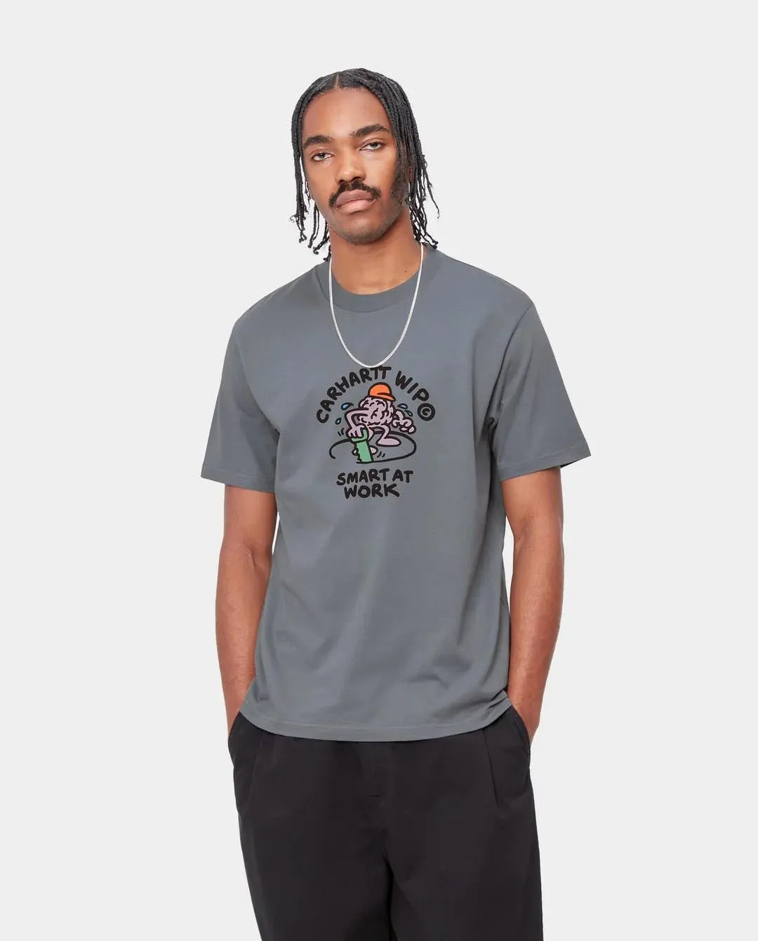 Carhartt WIP - Smart T-Shirt - Dove Grey