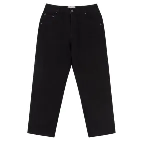 Dime Classic Relaxed Denim Pants, Black