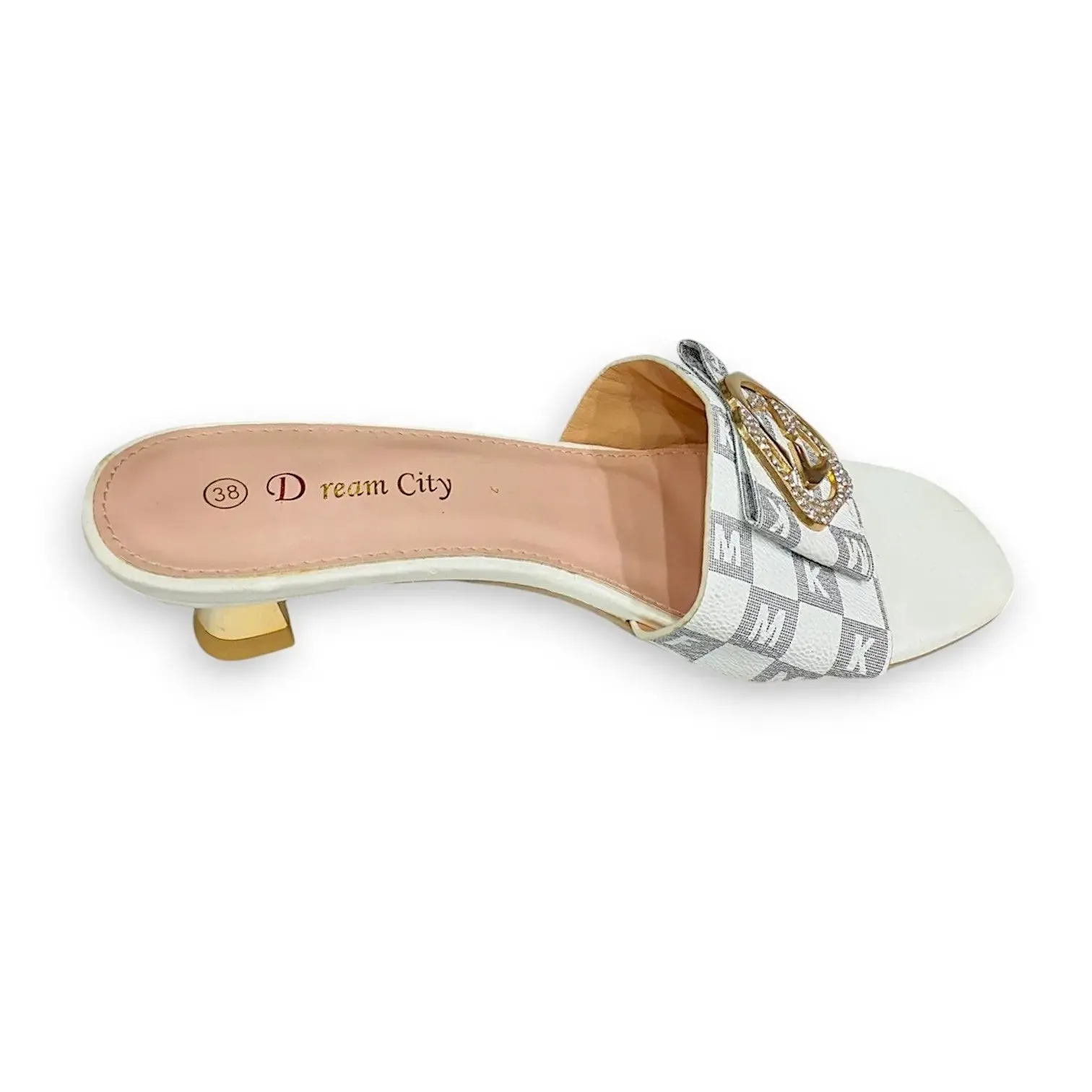 Dream City Women's Logo-Embellished Slide Sandal