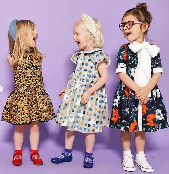 Fall Floral Polly Dress