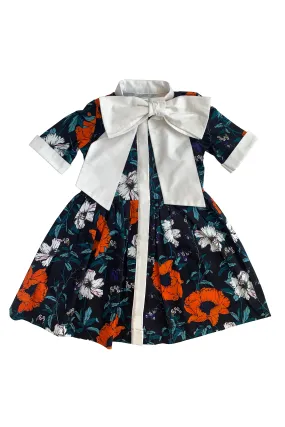 Fall Floral Polly Dress