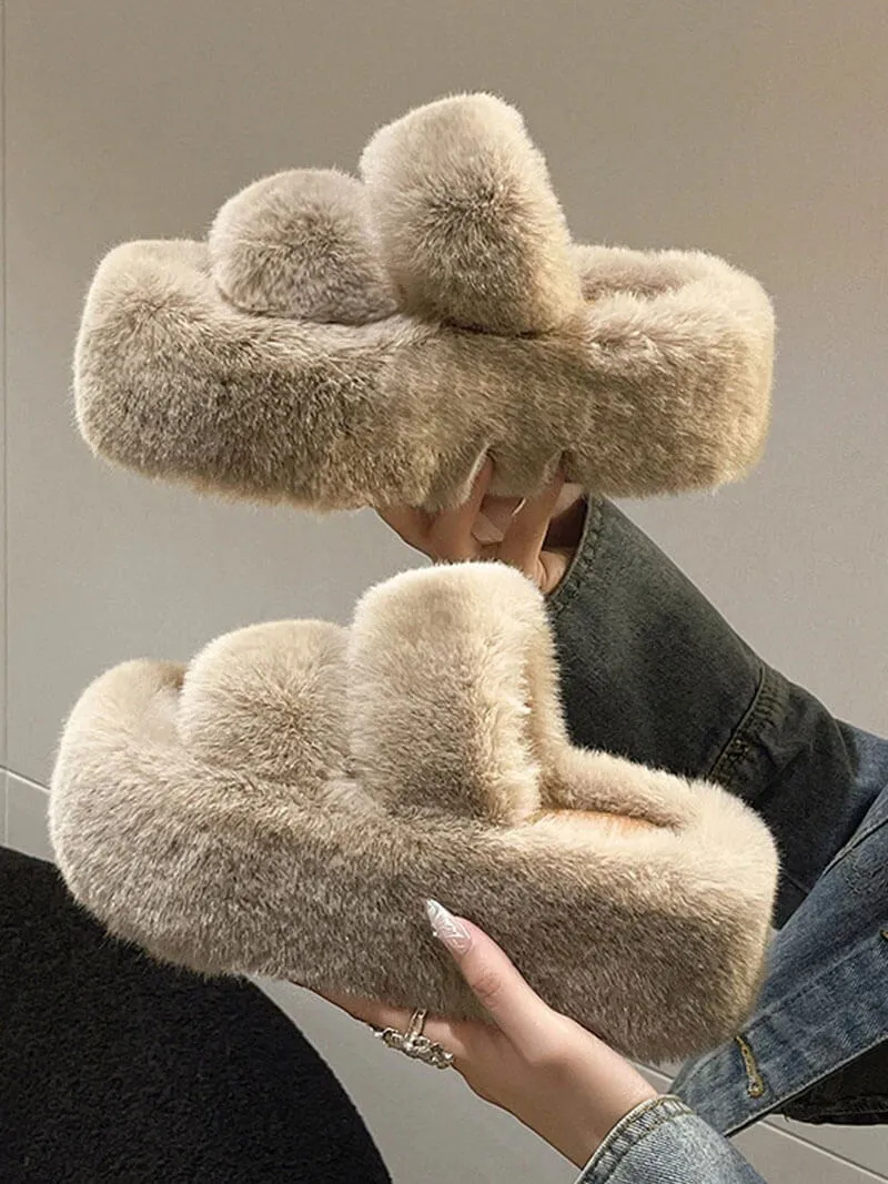 Felia Plush Sandals