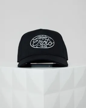 Flower Hat - Black