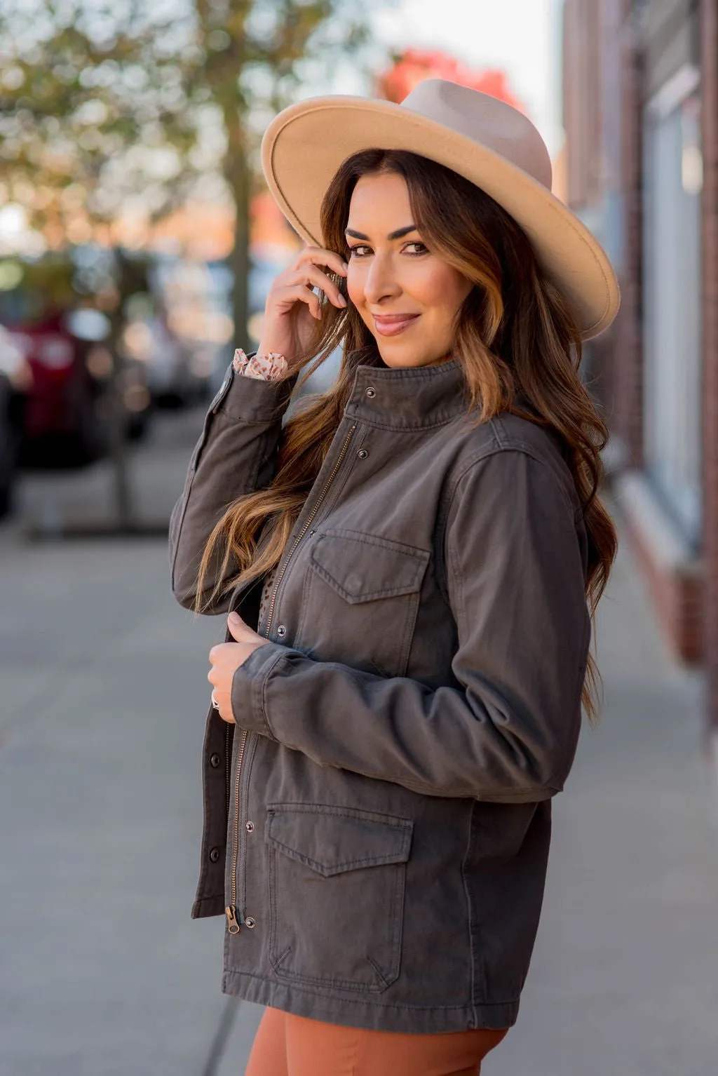 Four Pocket Utility Jacket