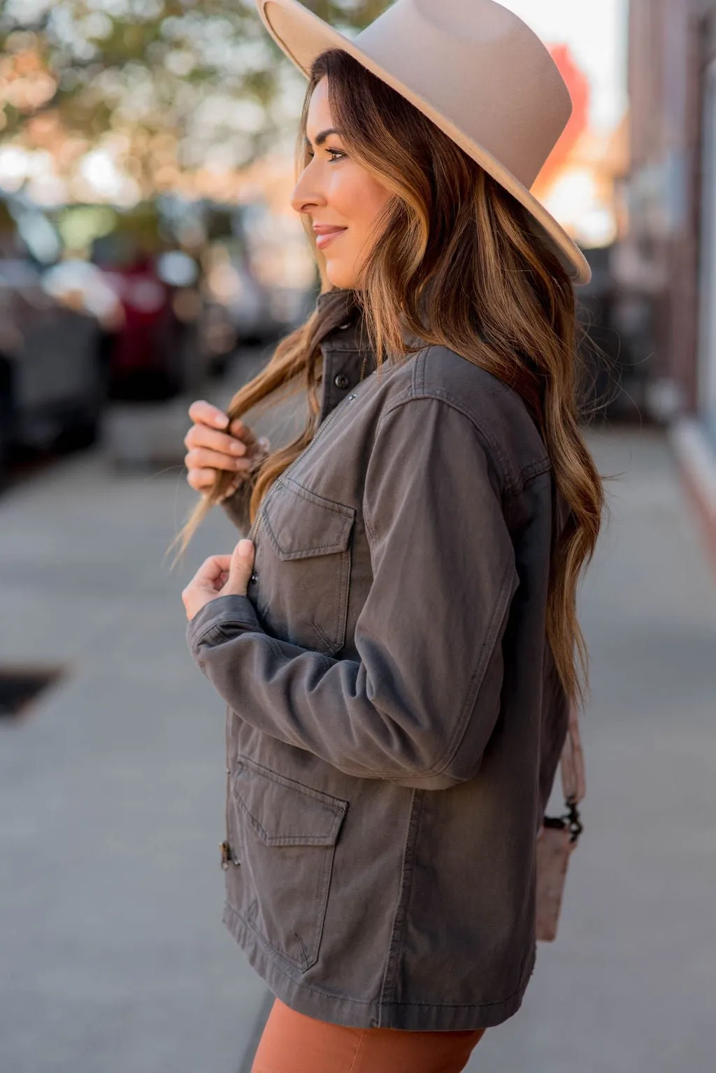 Four Pocket Utility Jacket