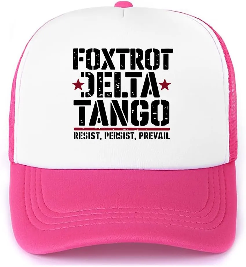 Foxtrot Delta Tango Hat, Foxtrot Delta Tango Resist Persist Prevall Cap