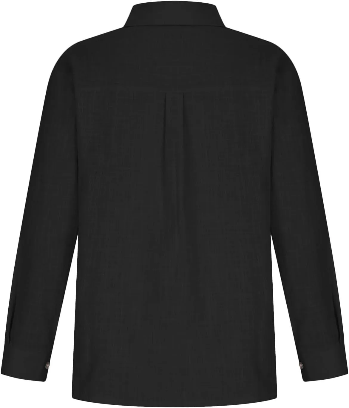 Linen Shirts for Women Summer Front Double Pockets Tops Tunic Linen Fabric Soft Breathable Blouses Fashion T Shirt