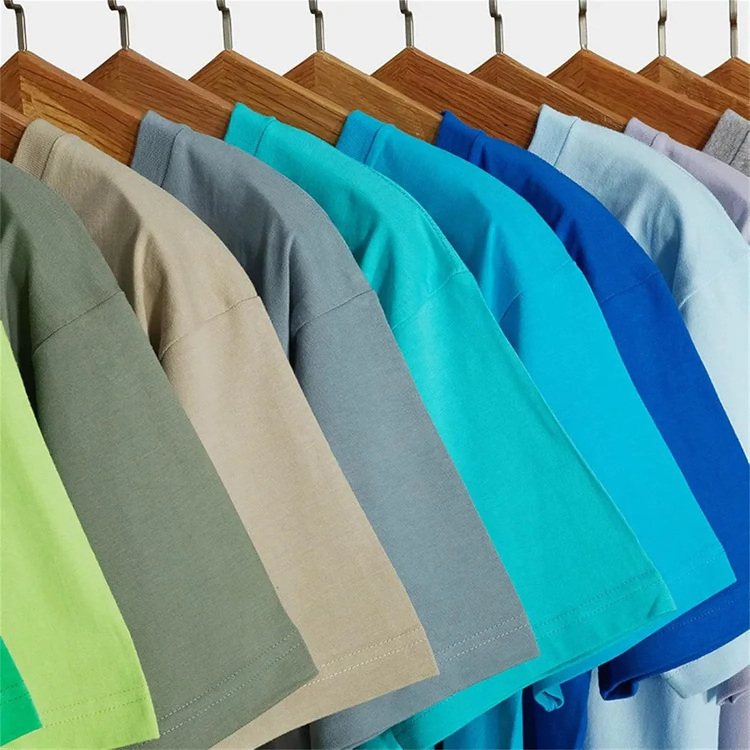 Men's Cotton Couple T-Shirt, Loose Solid Color Summer Street Fashion