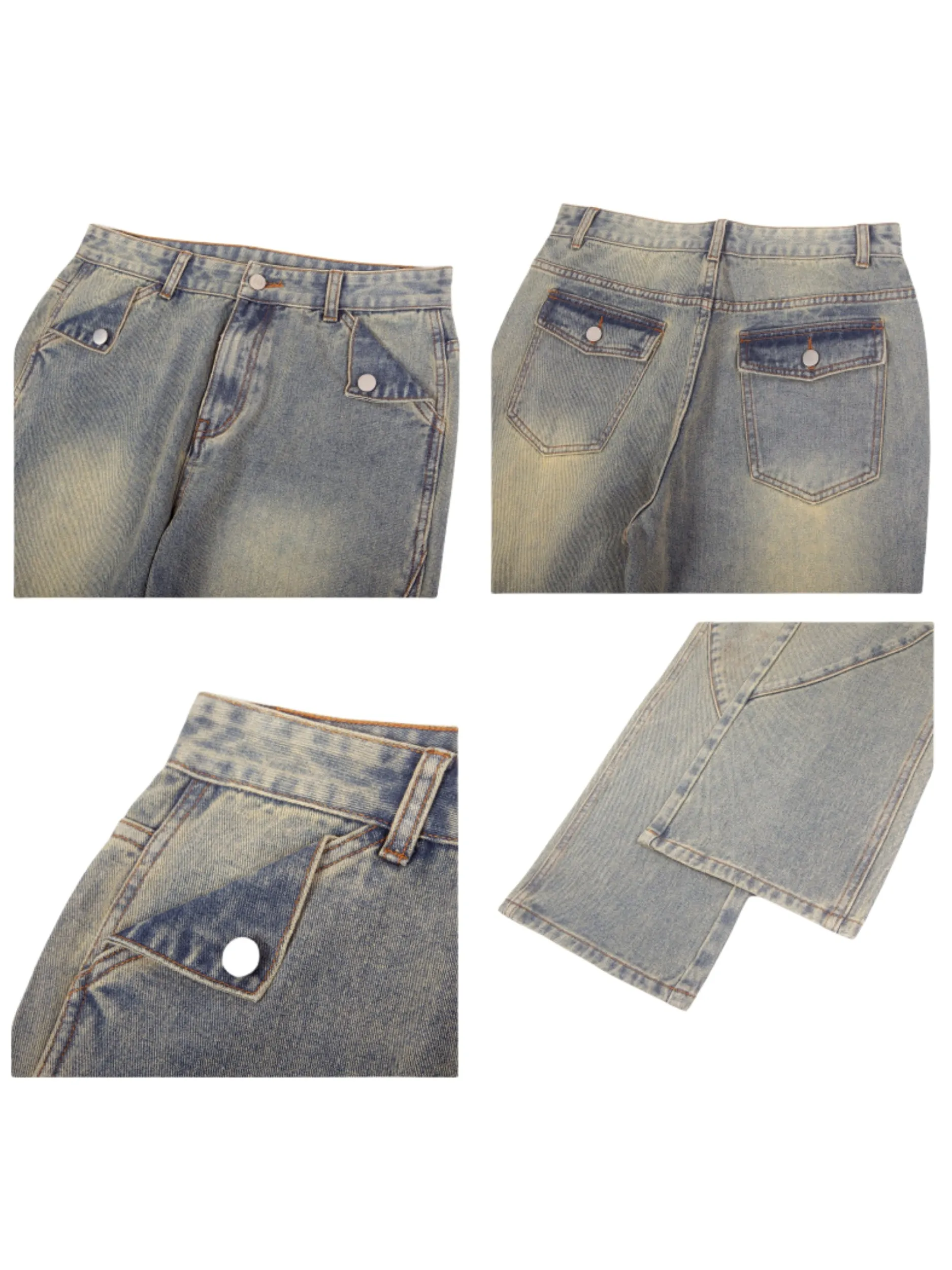 Men's Relaxed Fit Straight Leg Jeans - Czech Jeans