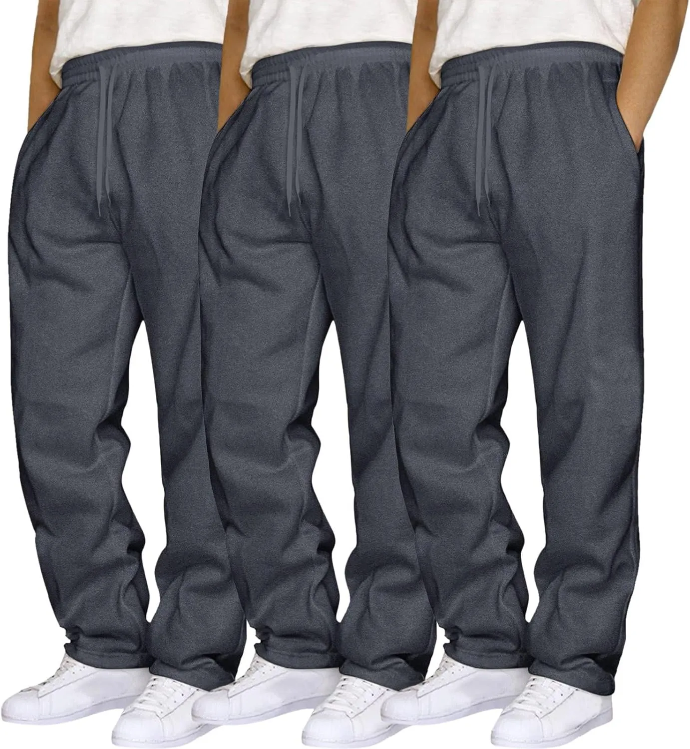 Men's Trendy Pants Summer Elastic Waist Fit Comfortable Leisure Style Sport Clothes Cute Running Trousers