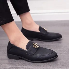 Men's Winter Casual Genuine Leather Loafers