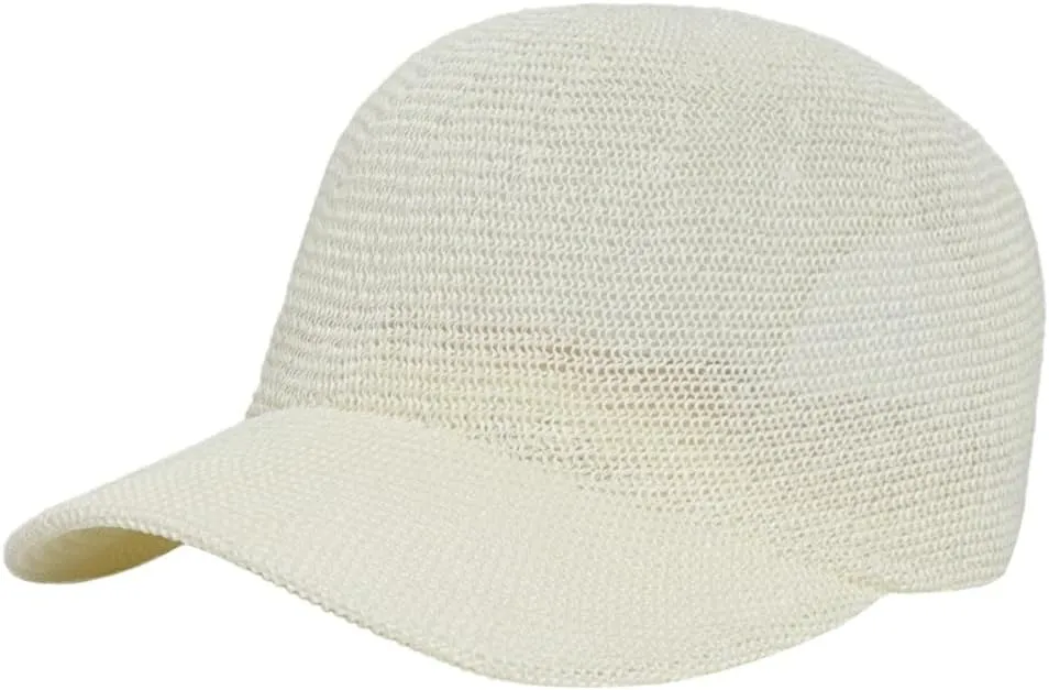 Mesh Baseball Cap for Women and Men Breathable Paperstraw Visor Hats Outdoor Leisure Sun Hats Equestrian Riding Helmet Covers
