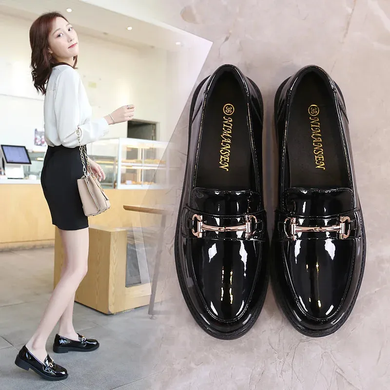 Patent Leather Loafers