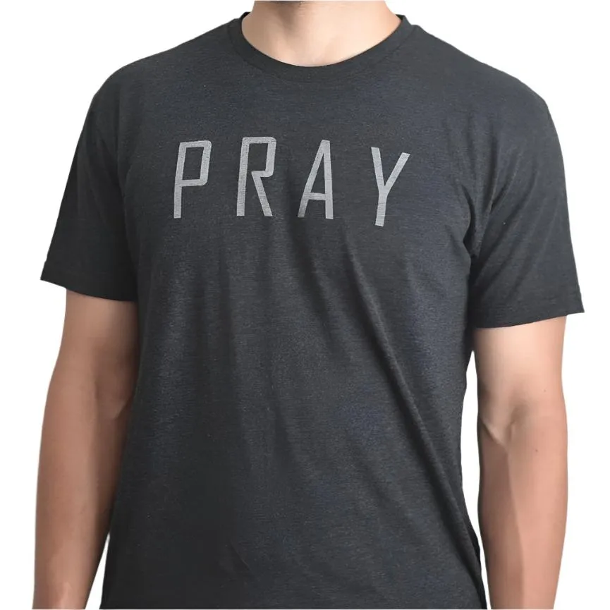Pray Unisex Tee (Vintage Black)