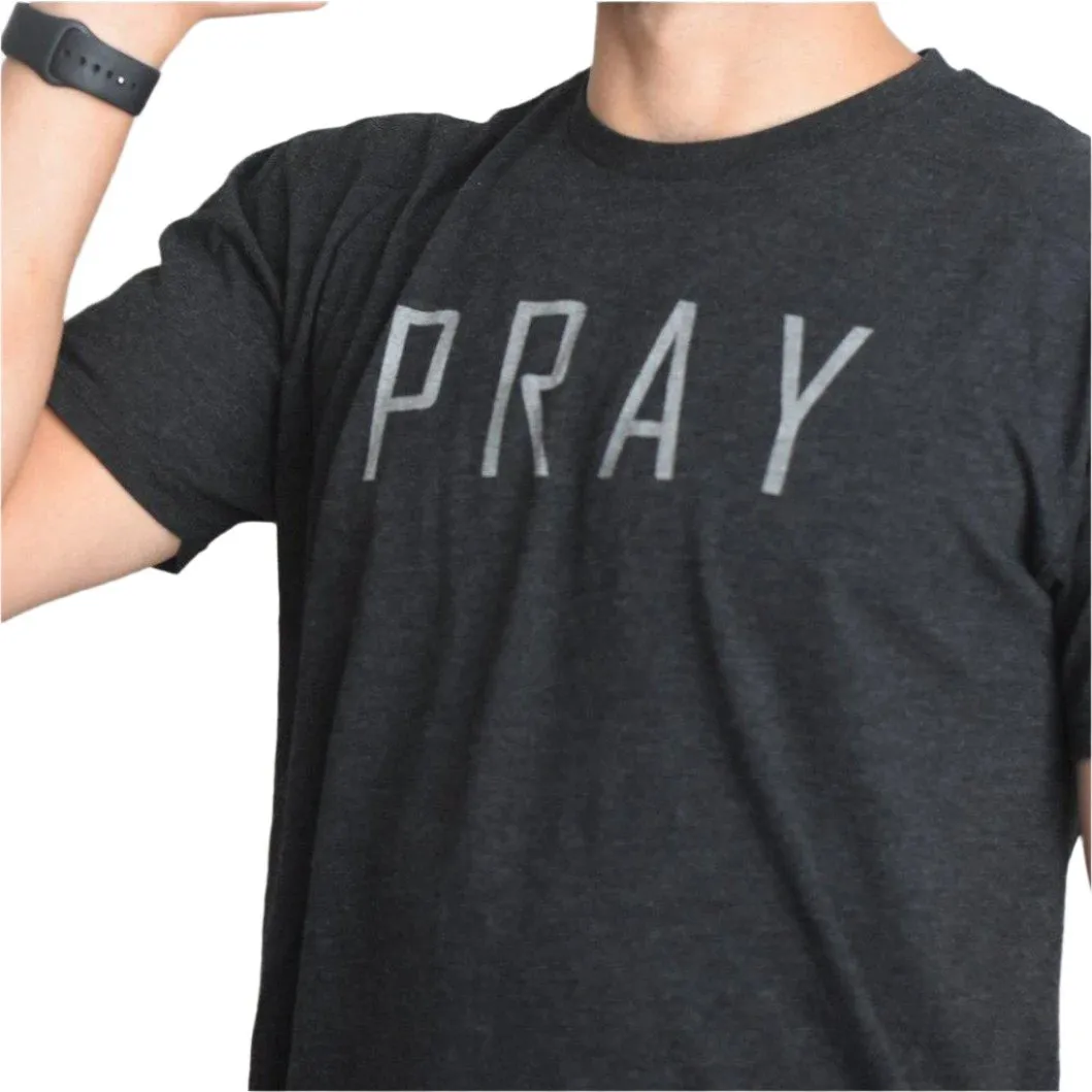 Pray Unisex Tee (Vintage Black)