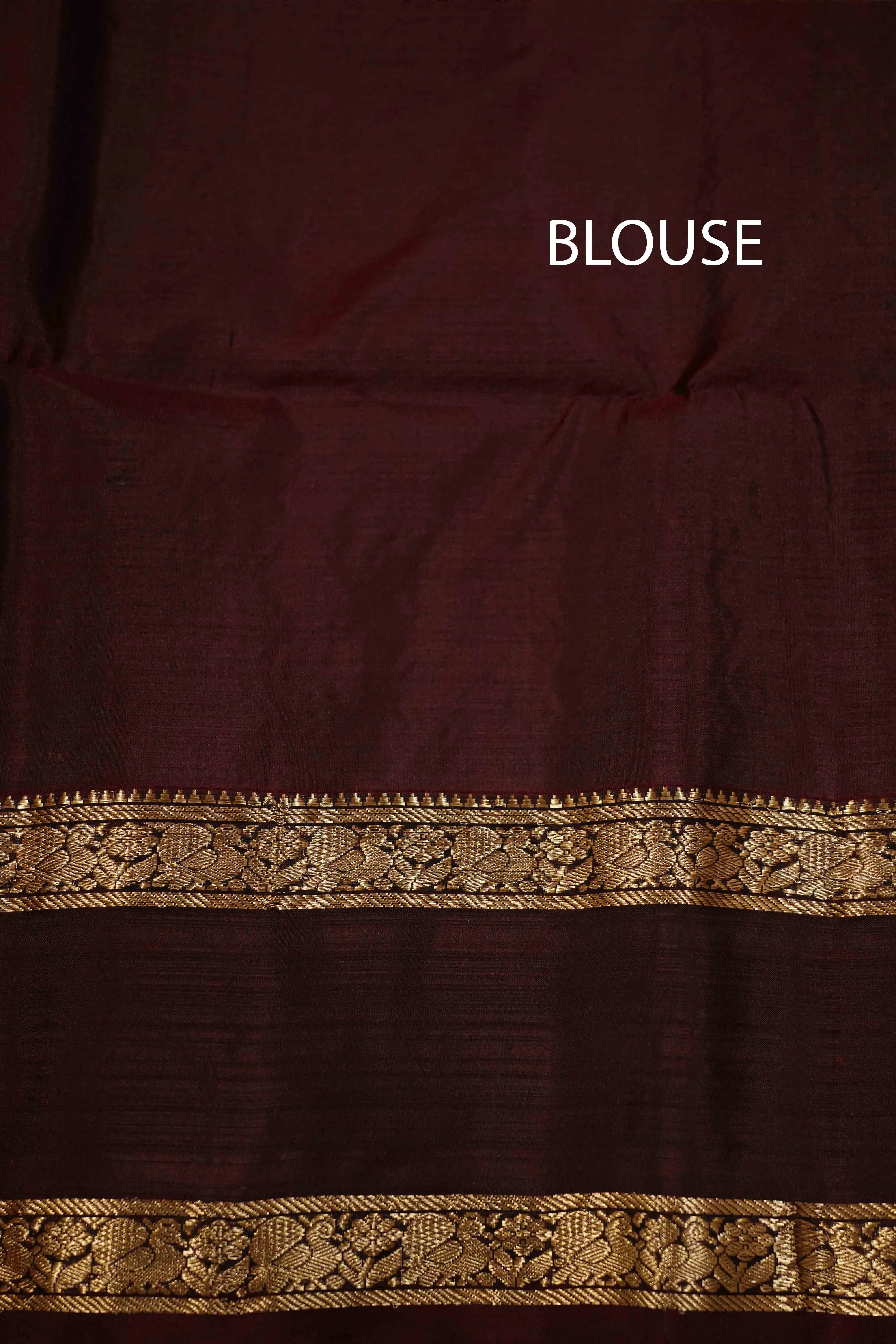 RADDISH RED WITH COCOA BEAN SOFT SILK SAREE
