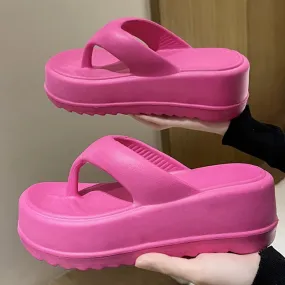 Stylish Women Platform Sandals EVA Heels Flip-Flops Cloud Slippers