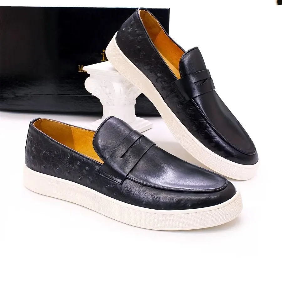 Veltique Croctex Luxe Business Loafers