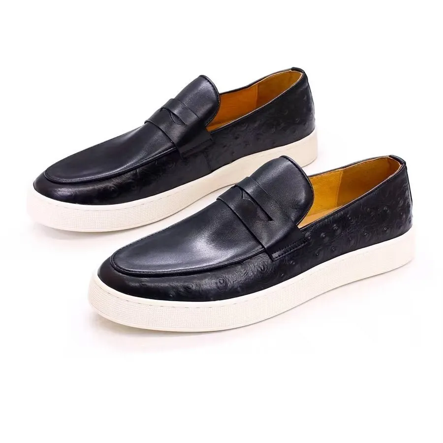 Veltique Croctex Luxe Business Loafers