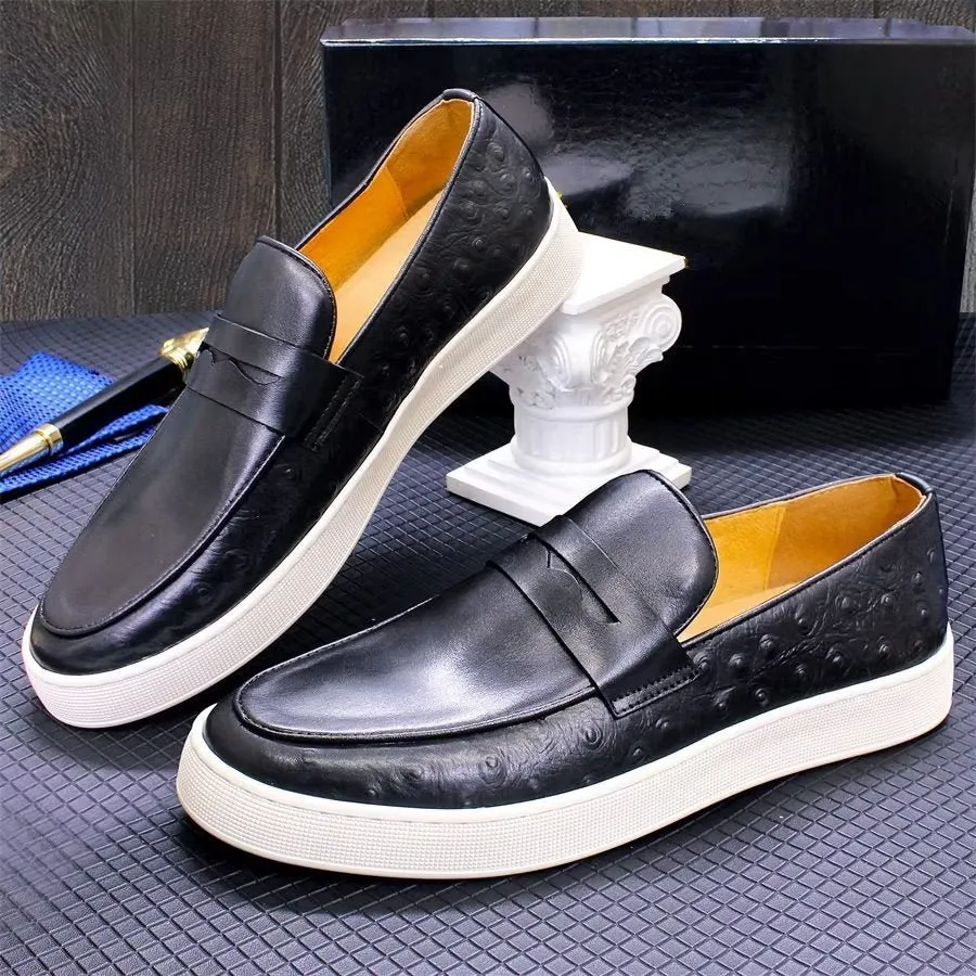 Veltique Croctex Luxe Business Loafers