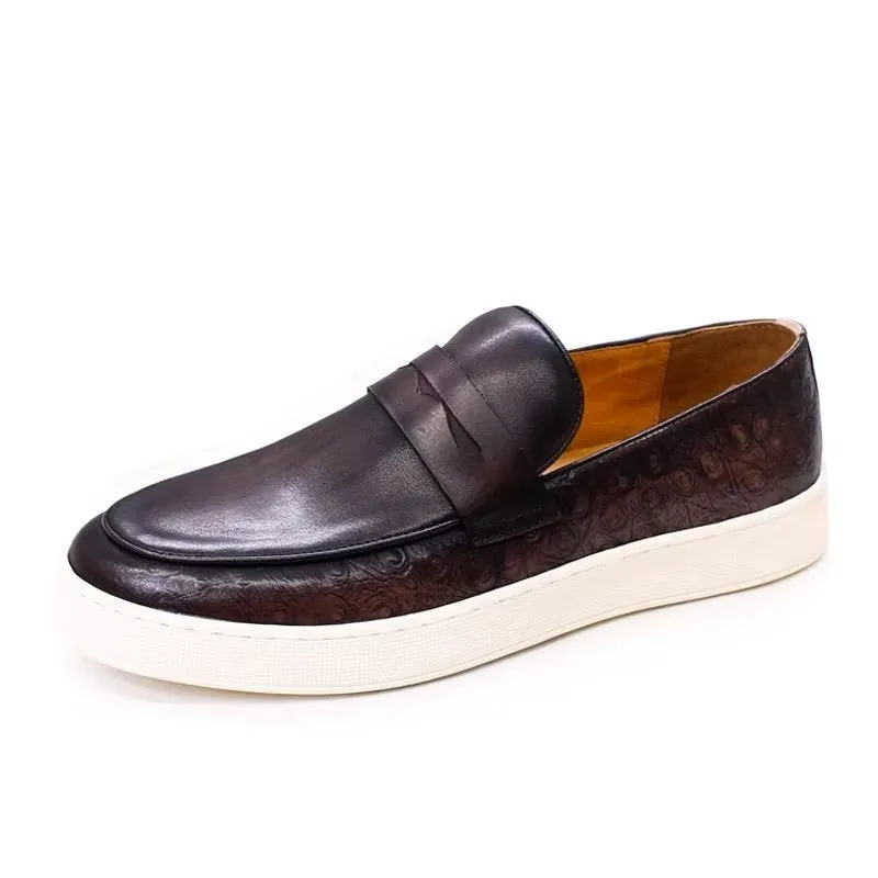 Veltique Croctex Luxe Business Loafers