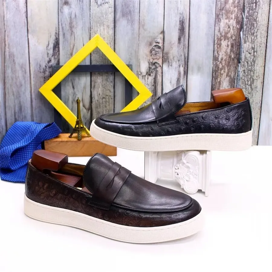 Veltique Croctex Luxe Business Loafers
