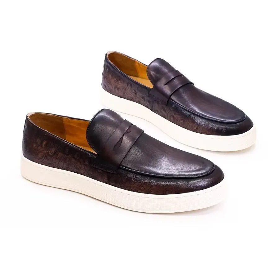 Veltique Croctex Luxe Business Loafers