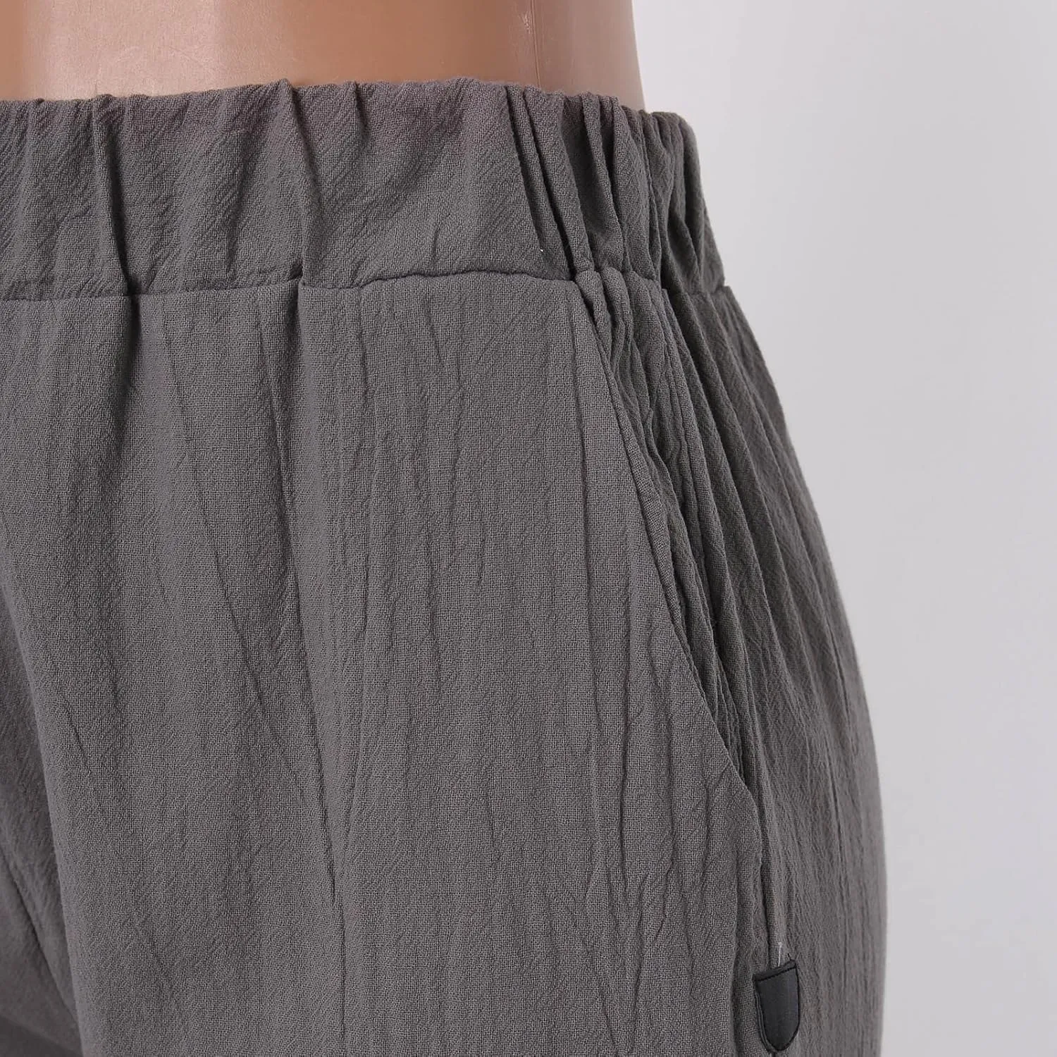Women High Waisted Wide Leg Pants Fashion Drawstring Elastic Trousers Comfy Straight Leg Long Pants with 2XL Pant